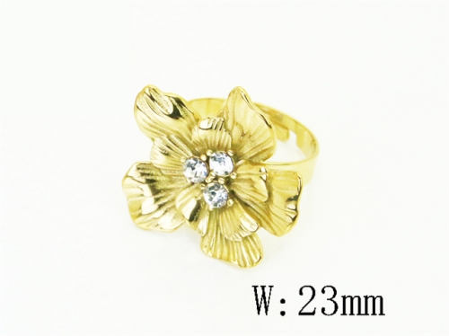 HY Wholesale Rings Jewelry Stainless Steel 316L Rings-HY30R0150MC