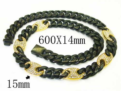 HY Wholesale Jewelry Stainless Steel Chain Jewelry-HY28N0132MLR