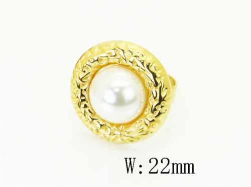 HY Wholesale Rings Jewelry Stainless Steel 316L Rings-HY30R0156ME