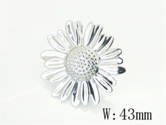 HY Wholesale Rings Jewelry Stainless Steel 316L Rings-HY70R0107KB