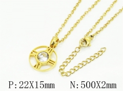 HY Wholesale Stainless Steel 316L Jewelry Hot sale Necklaces-HY56N0115HHX