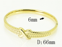 HY Wholesale Bangles Jewelry Stainless Steel 316L Fashion Bangle-HY04B0038HLW