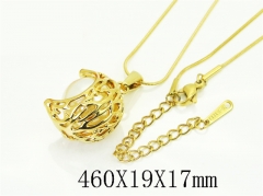 HY Wholesale Stainless Steel 316L Jewelry Hot sale Necklaces-HY48N0152RML