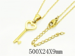 HY Wholesale Stainless Steel 316L Jewelry Hot sale Necklaces-HY30N0282MF