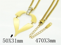 HY Wholesale Stainless Steel 316L Jewelry Hot sale Necklaces-HY32N0921HGG