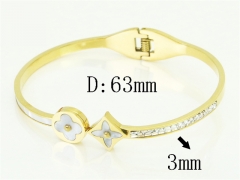 HY Wholesale Bangles Jewelry Stainless Steel 316L Fashion Bangle-HY04B0114HMD