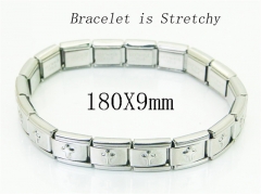 HY Wholesale Bracelets 316L Stainless Steel Jewelry Bracelets-HY70B0557DKL