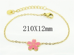 HY Wholesale Bracelets 316L Stainless Steel Jewelry Bracelets-HY25B0460FNL