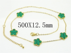 HY Wholesale Stainless Steel 316L Jewelry Hot sale Necklaces-HY54N0687COL