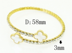 HY Wholesale Bangles Jewelry Stainless Steel 316L Fashion Bangle-HY59B0358HIG