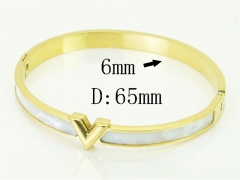 HY Wholesale Bangles Jewelry Stainless Steel 316L Fashion Bangle-HY04B0034HKS