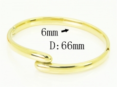 HY Wholesale Bangles Jewelry Stainless Steel 316L Fashion Bangle-HY04B0041HKS