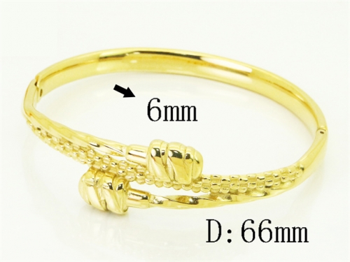 HY Wholesale Bangles Jewelry Stainless Steel 316L Fashion Bangle-HY04B0099HLD