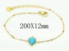 HY Wholesale Bracelets 316L Stainless Steel Jewelry Bracelets-HY25B0445AOL