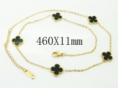 HY Wholesale Stainless Steel 316L Jewelry Hot sale Necklaces-HY35N0744MV