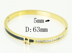 HY Wholesale Bangles Jewelry Stainless Steel 316L Fashion Bangle-HY04B0025HNX