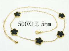 HY Wholesale Stainless Steel 316L Jewelry Hot sale Necklaces-HY54N0686SOL