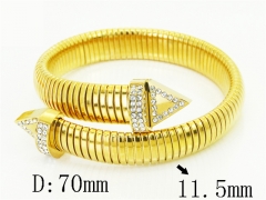 HY Wholesale Bangles Jewelry Stainless Steel 316L Fashion Bangle-HY28B0142IOX