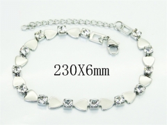 HY Wholesale Bracelets 316L Stainless Steel Jewelry Bracelets-HY61B0625ZML