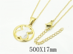 HY Wholesale Stainless Steel 316L Jewelry Hot sale Necklaces-HY30N0306GML