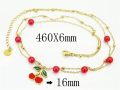 HY Wholesale Stainless Steel 316L Jewelry Hot sale Necklaces-HY32N0952HZZ