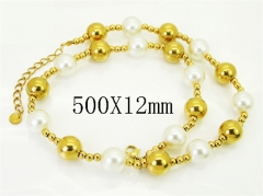 HY Wholesale Bracelets 316L Stainless Steel Jewelry Bracelets-HY41N0448JSS