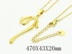 HY Wholesale Stainless Steel 316L Jewelry Hot sale Necklaces-HY30N0140ND