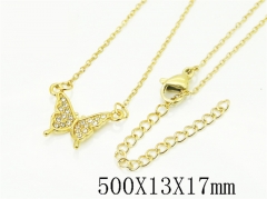 HY Wholesale Stainless Steel 316L Jewelry Hot sale Necklaces-HY30N0325NF