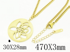 HY Wholesale Stainless Steel 316L Jewelry Hot sale Necklaces-HY32N0925OX