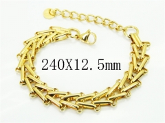 HY Wholesale Bracelets 316L Stainless Steel Jewelry Bracelets-HY61B0680HIY