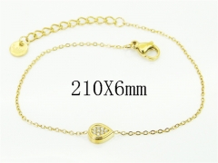 HY Wholesale Bracelets 316L Stainless Steel Jewelry Bracelets-HY25B0424PZ