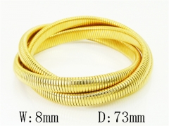 HY Wholesale Bangles Jewelry Stainless Steel 316L Fashion Bangle-HY28B0143ILG