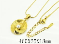 HY Wholesale Stainless Steel 316L Jewelry Hot sale Necklaces-HY48N0130CML