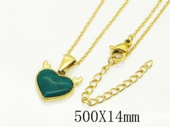 HY Wholesale Stainless Steel 316L Jewelry Hot sale Necklaces-HY30N0187VML