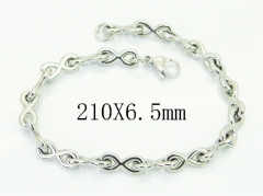 HY Wholesale Bracelets 316L Stainless Steel Jewelry Bracelets-HY61B0673HIF