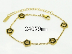 HY Wholesale Bracelets 316L Stainless Steel Jewelry Bracelets-HY30B0257HBB