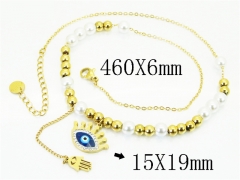 HY Wholesale Stainless Steel 316L Jewelry Hot sale Necklaces-HY32N0949HIL