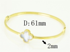 HY Wholesale Bangles Jewelry Stainless Steel 316L Fashion Bangle-HY04B0070HKD