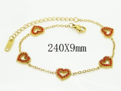 HY Wholesale Bracelets 316L Stainless Steel Jewelry Bracelets-HY30B0263HSS