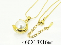 HY Wholesale Stainless Steel 316L Jewelry Hot sale Necklaces-HY48N0149UML