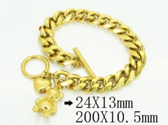 HY Wholesale Bracelets 316L Stainless Steel Jewelry Bracelets-HY32B1355HQQ