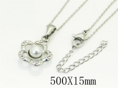 HY Wholesale Stainless Steel 316L Jewelry Hot sale Necklaces-HY30N0202MC