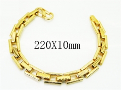 HY Wholesale Bracelets 316L Stainless Steel Jewelry Bracelets-HY61B0721HOL