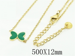 HY Wholesale Stainless Steel 316L Jewelry Hot sale Necklaces-HY25N0193COL