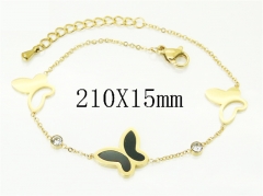 HY Wholesale Bracelets 316L Stainless Steel Jewelry Bracelets-HY47B0253SOL