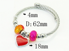 HY Wholesale Bangles Jewelry Stainless Steel 316L Fashion Bangle-HY38B0964OZ