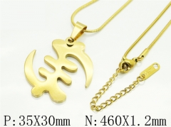 HY Wholesale Stainless Steel 316L Jewelry Hot sale Necklaces-HY80N1060NV