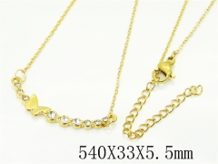 HY Wholesale Stainless Steel 316L Jewelry Hot sale Necklaces-HY30N0382MF