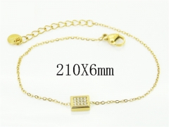 HY Wholesale Bracelets 316L Stainless Steel Jewelry Bracelets-HY25B0431PZ