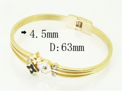 HY Wholesale Bangles Jewelry Stainless Steel 316L Fashion Bangle-HY64B1763HMD